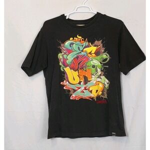 Ecko Unltd Heritage Collection Black Shirt L Graffiti Marc Ecko